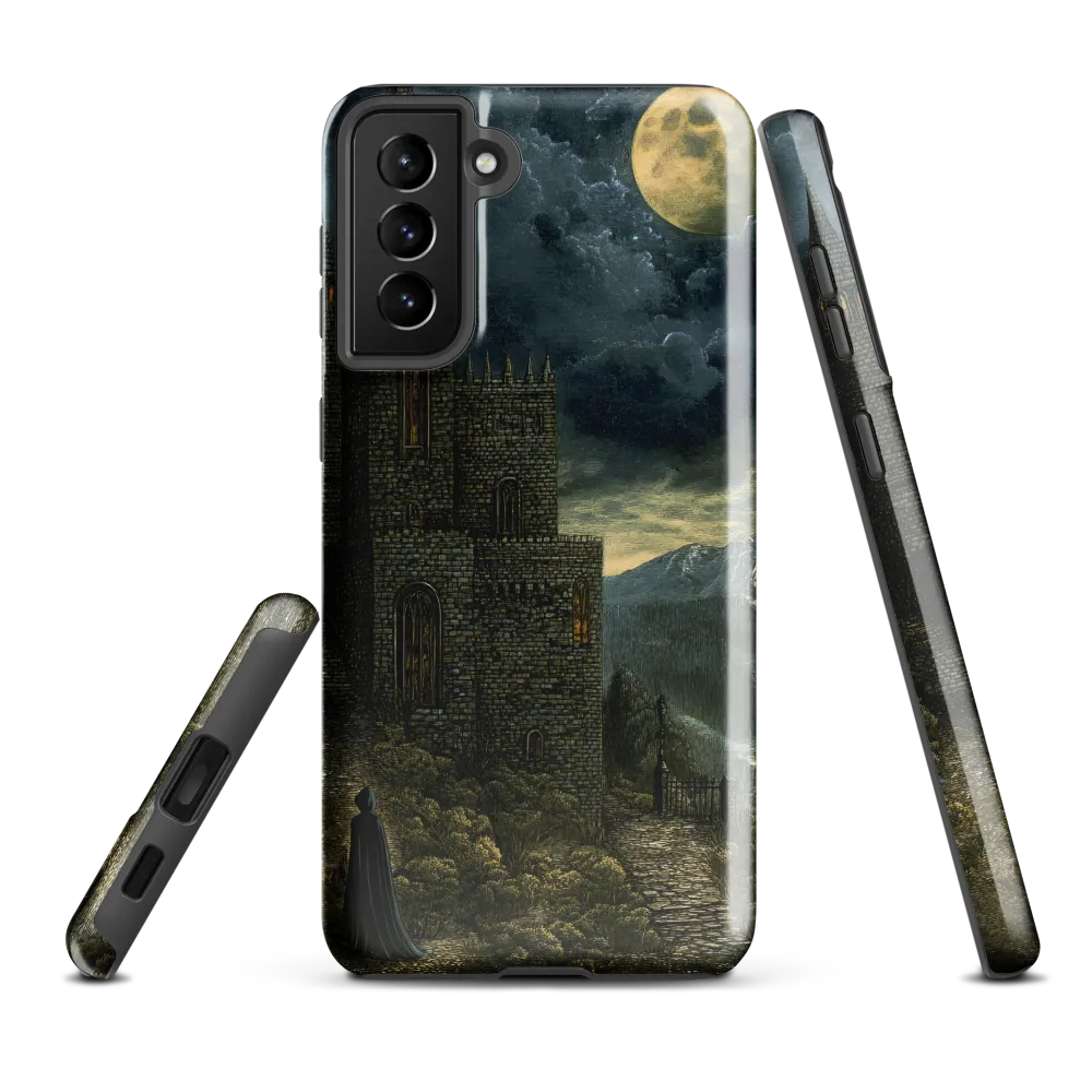 Whispers of the Moonlit Castle | Phone Case |  S21 Plus | Tough Case | Glossy