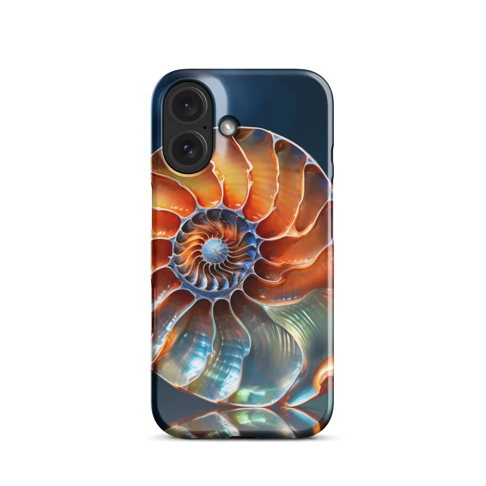 Elegance of the Nautilus Shell | Phone Case |  16 | Snap Case | Glossy