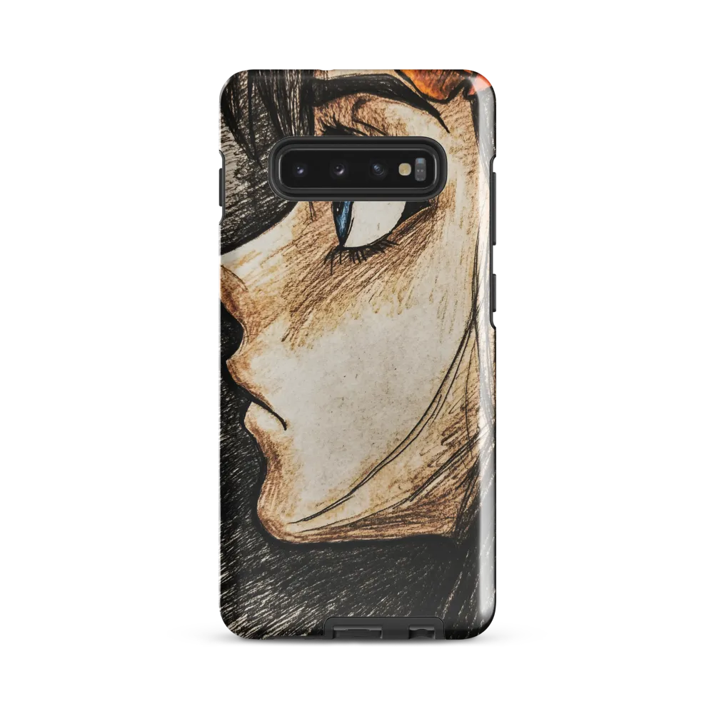 Reflections in Profile | Phone Case |  S10 Plus | Tough Case | Glossy