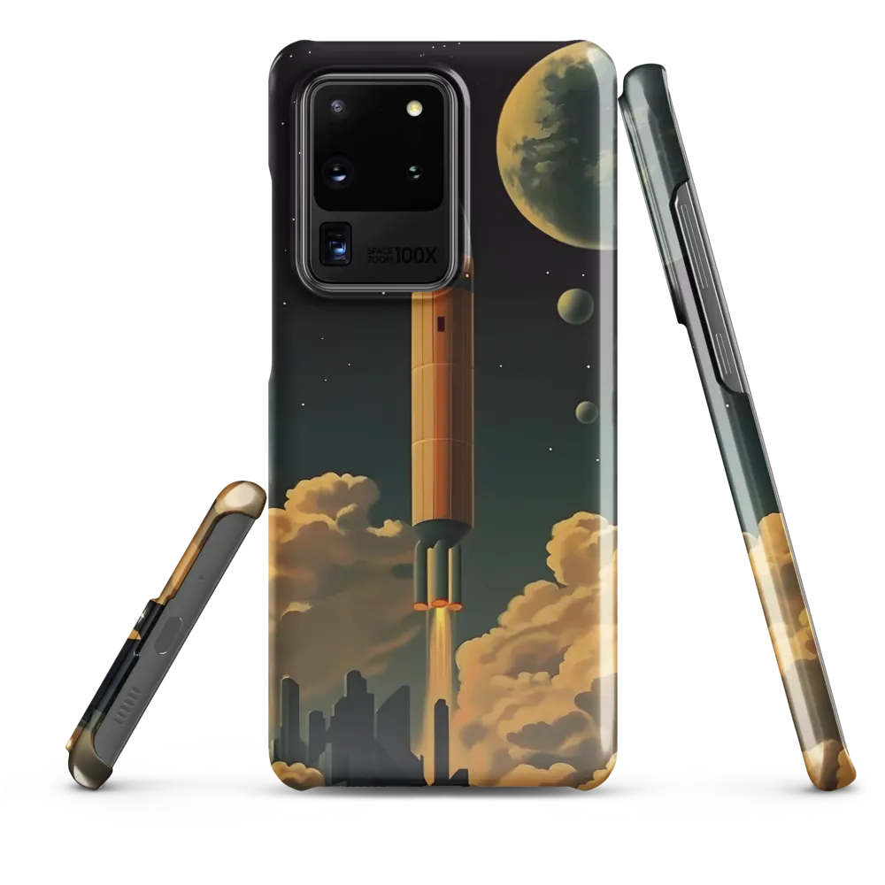 Journey Through the Cosmic Frontier | Phone Case |  S20 Ultra | Snap Case | Glossy