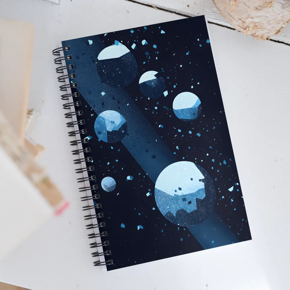 Celestial Reflections | Spiral Notebook