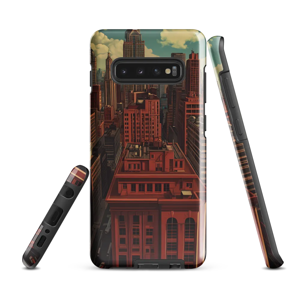 Urban Reverie: A Journey Through the City | Phone Case |  S10 Plus | Tough Case | Glossy