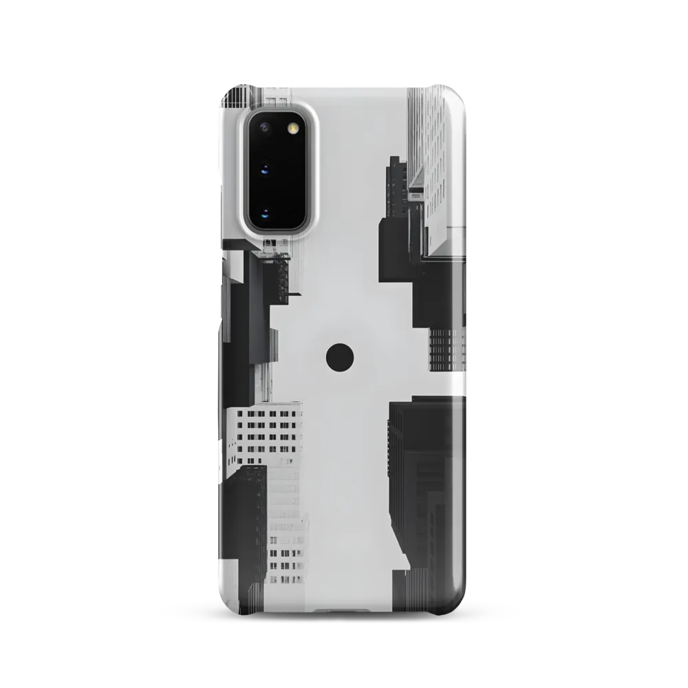 Urban Void: A Minimalist Exploration | Phone Case |  S20 | Snap Case | Glossy