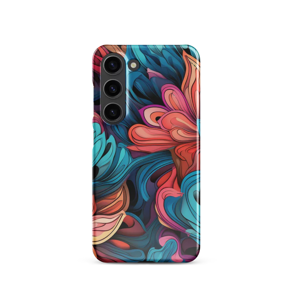 Floral Symphony | Phone Case |  S23 | Snap Case | Glossy