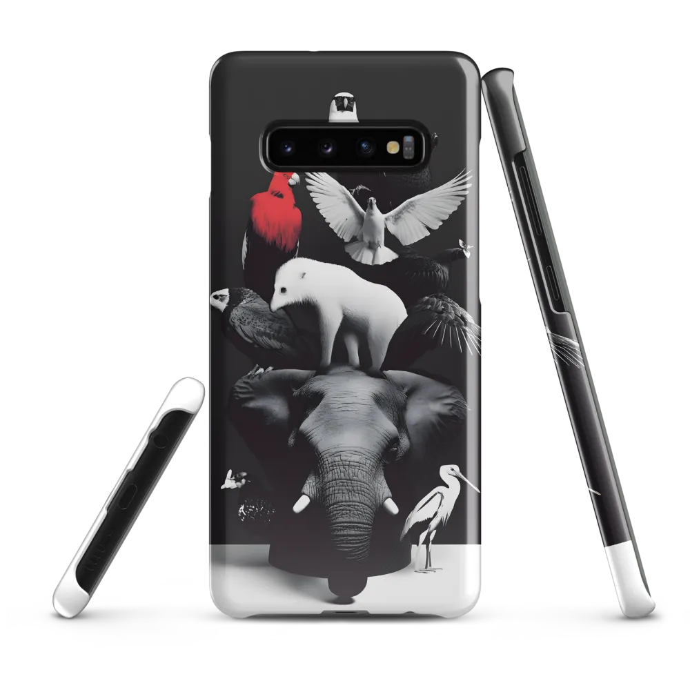 Harmony in Contrast | Phone Case |  S10 Plus | Snap Case | Glossy