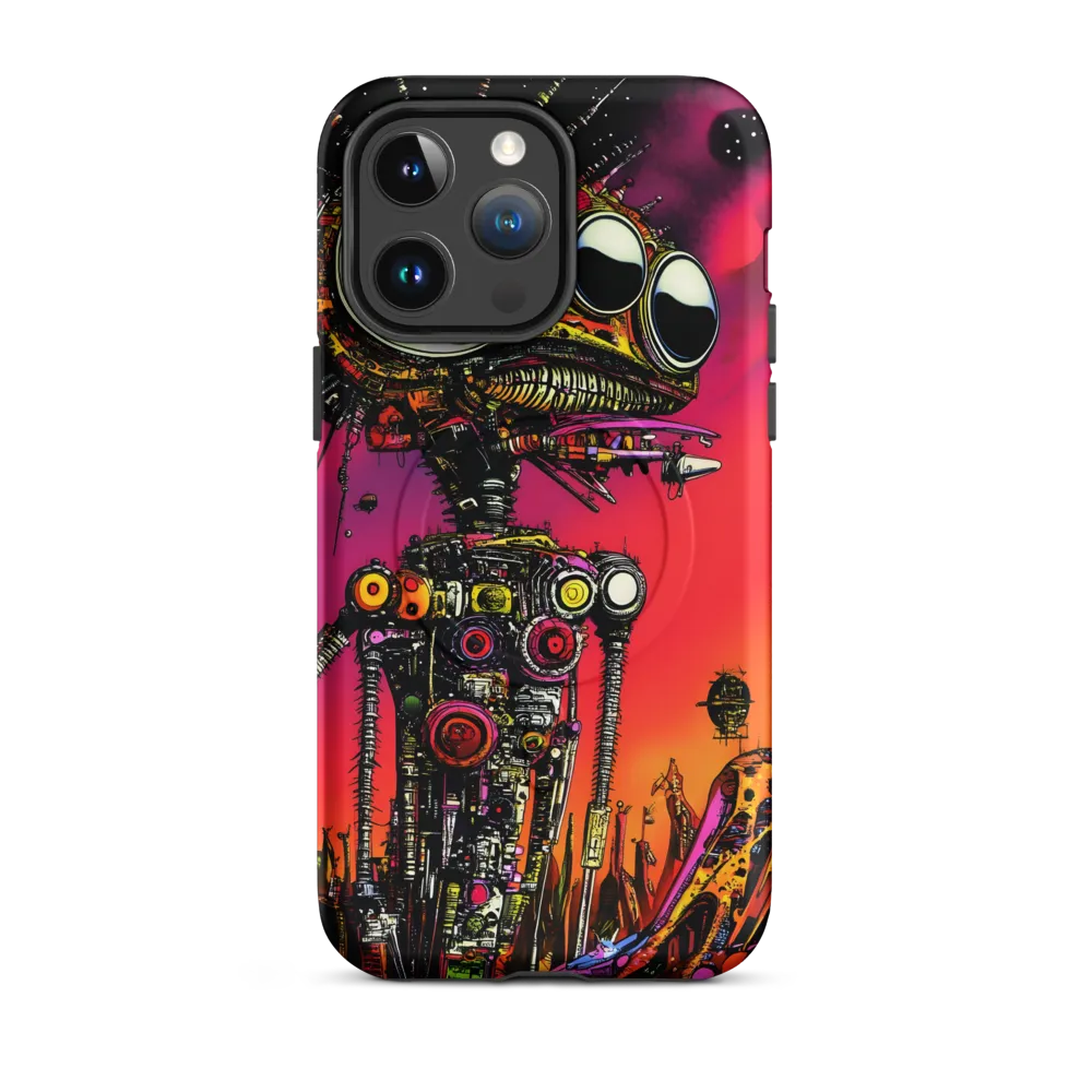 Futuristic Sentinel | Phone Case |  14 Pro Max | MagSafe® Tough Case | Matte