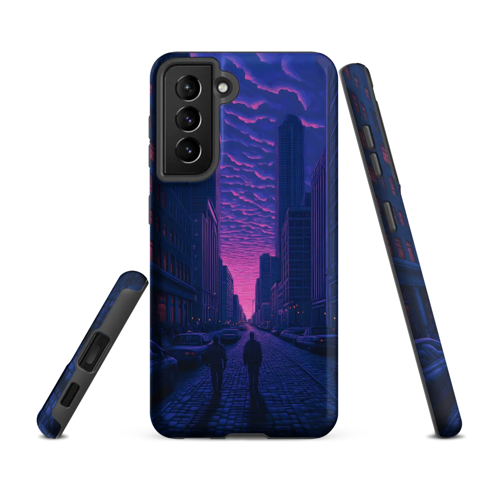 Urban Serenity at Dusk