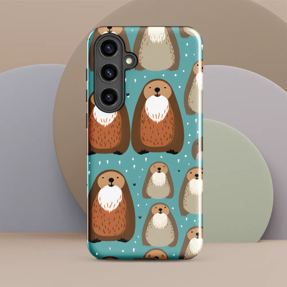 Whimsical Otter Pattern