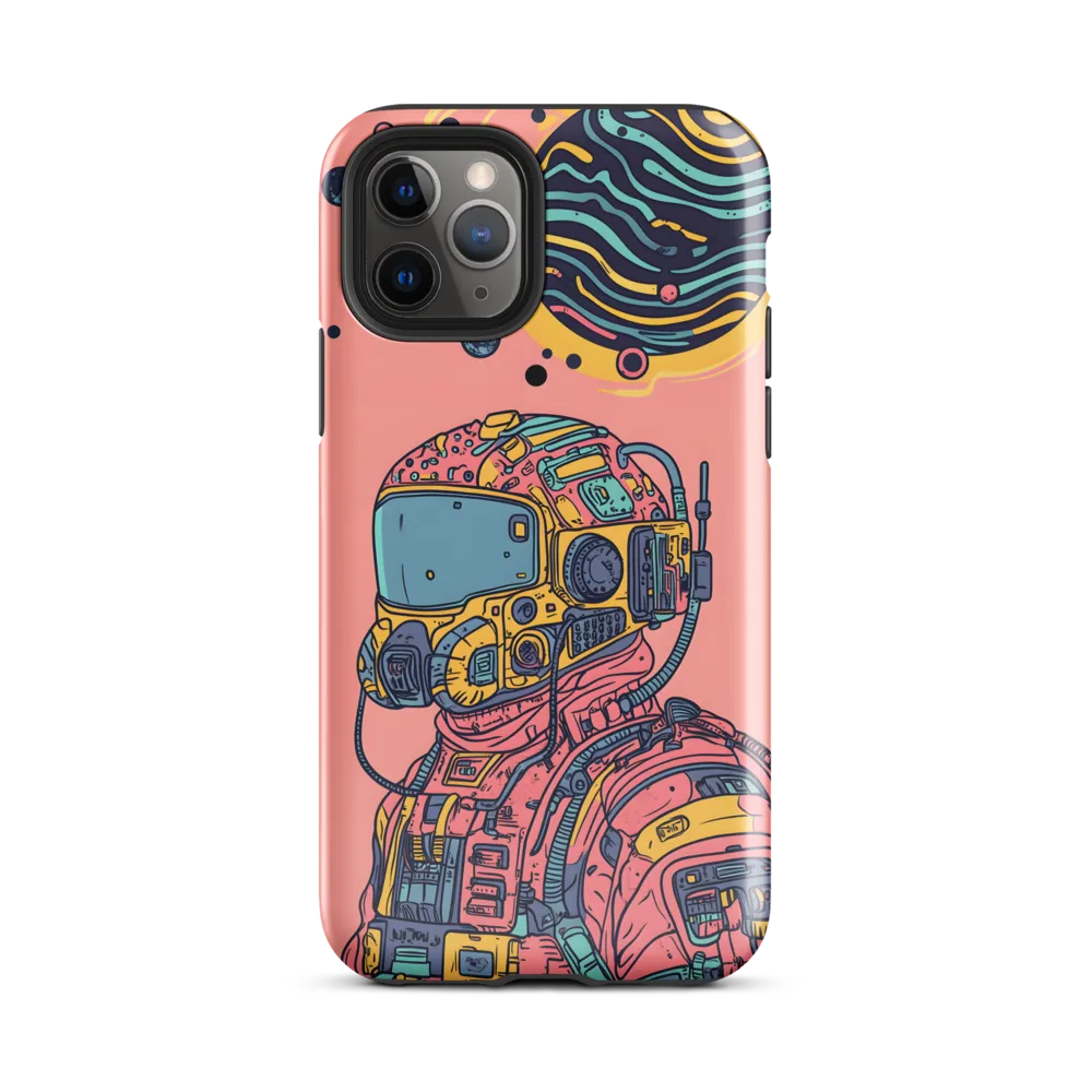Exploration Beyond: A Digital Astronaut | Phone Case |  11 Pro | Tough Case | Glossy