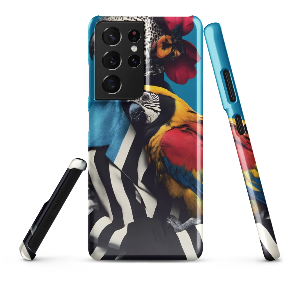 Vibrant Fusion of Flora and Fauna