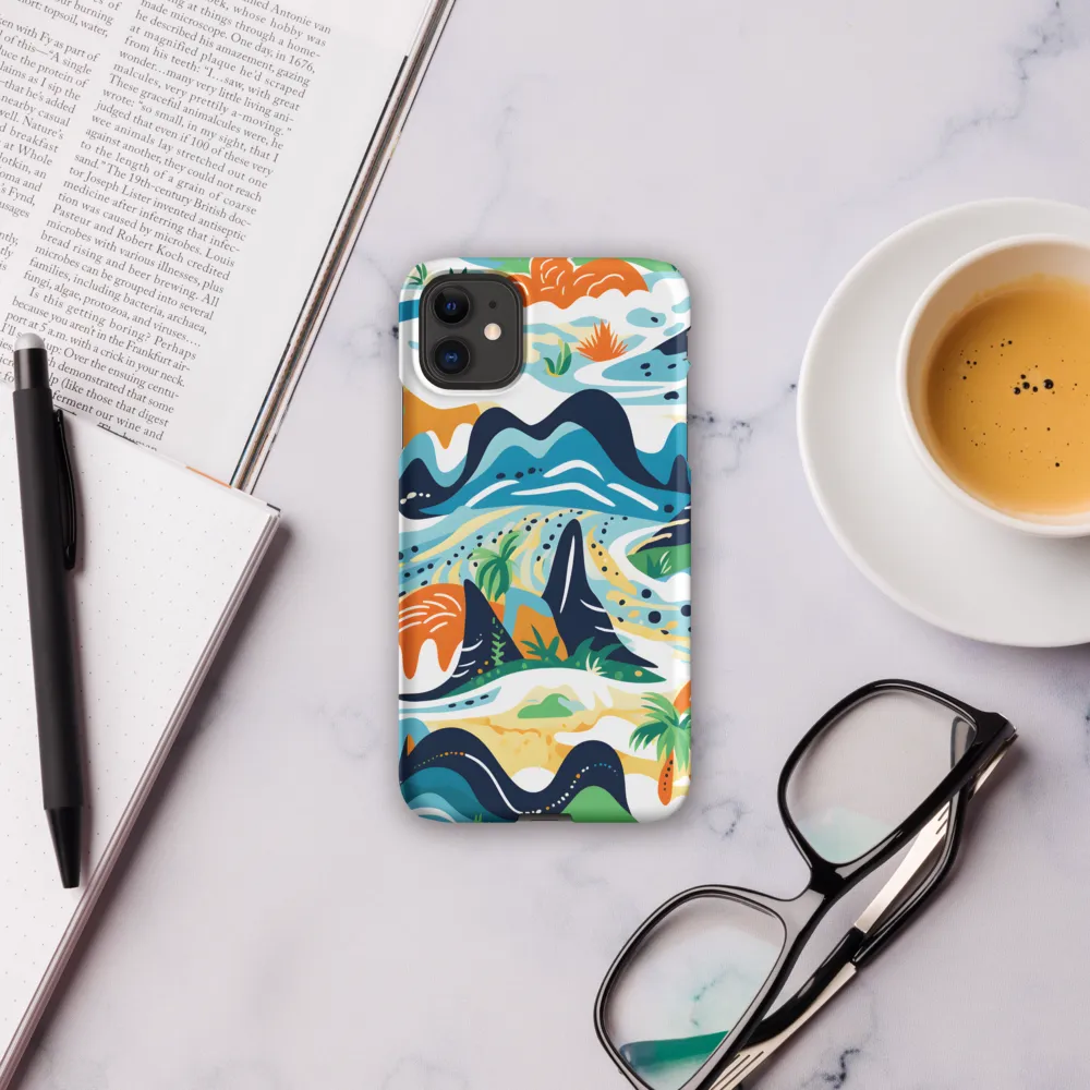 Abstract Tropical Landscape