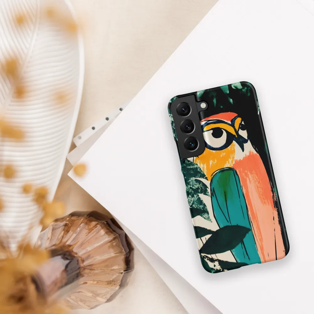Camouflaged Majesty: The Abstract Owl