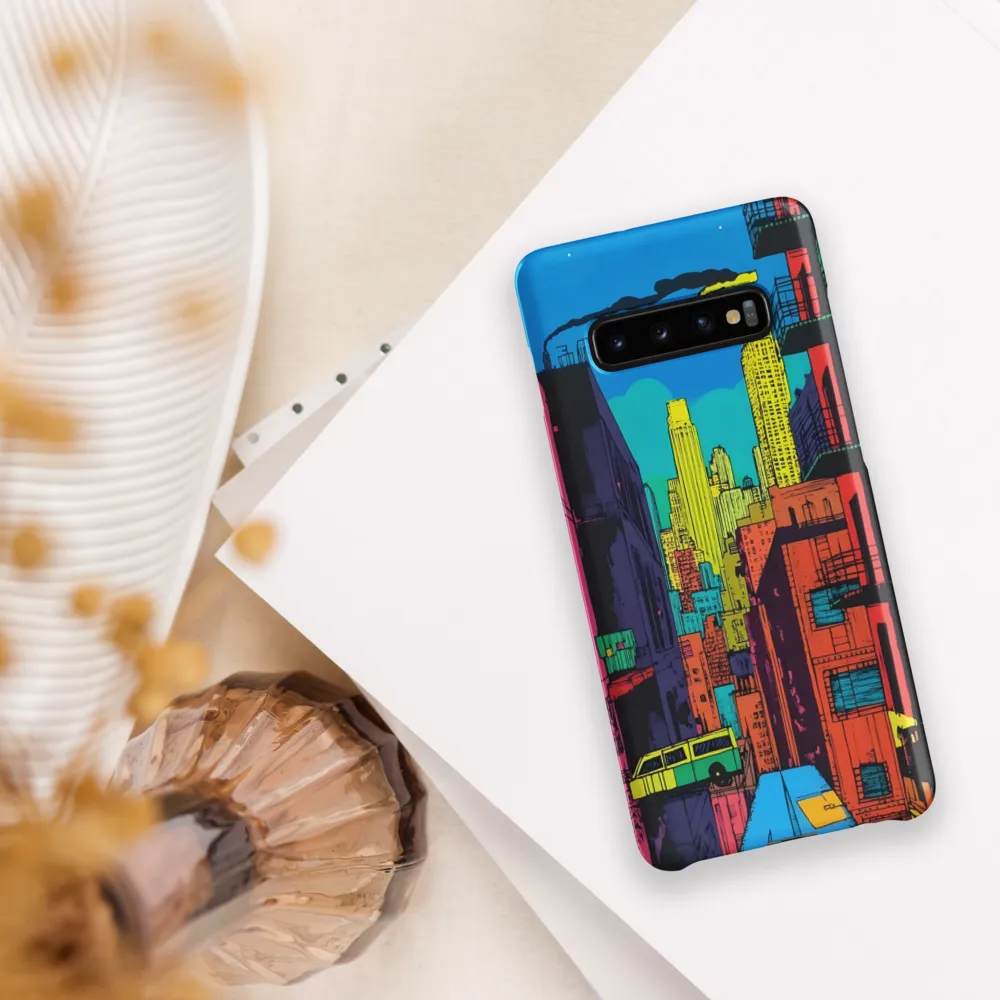 Urban Vibrance: A Pop Art Cityscape