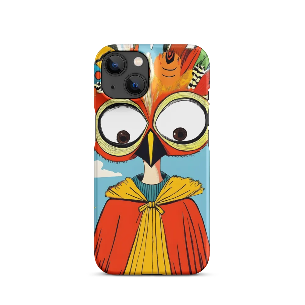 A Whimsical Encounter: The Owl-Human Fusion