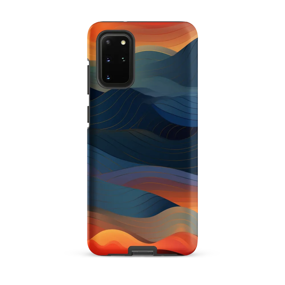 Harmonious Waves at Dusk
