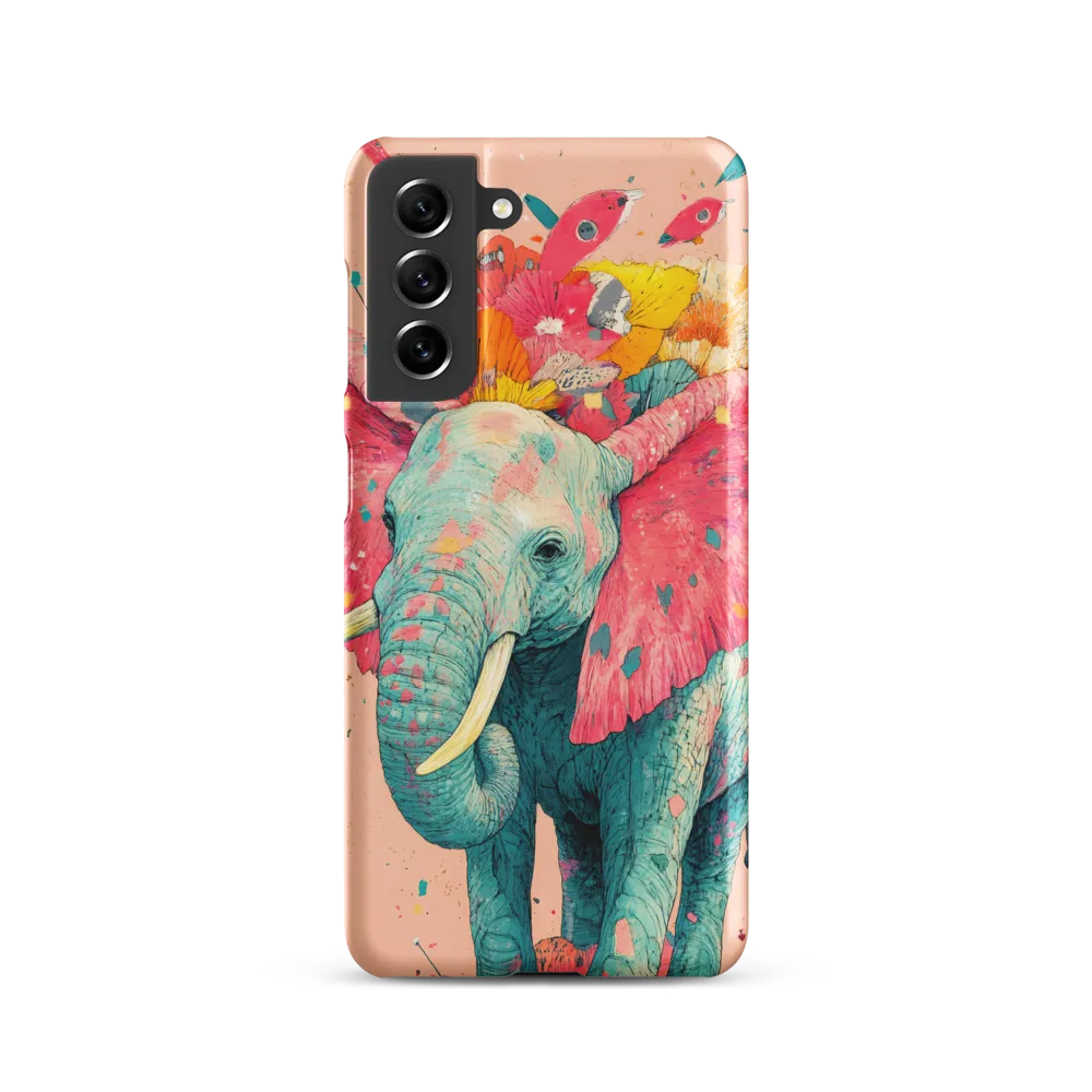 Whimsical Elegance: The Floral Elephant