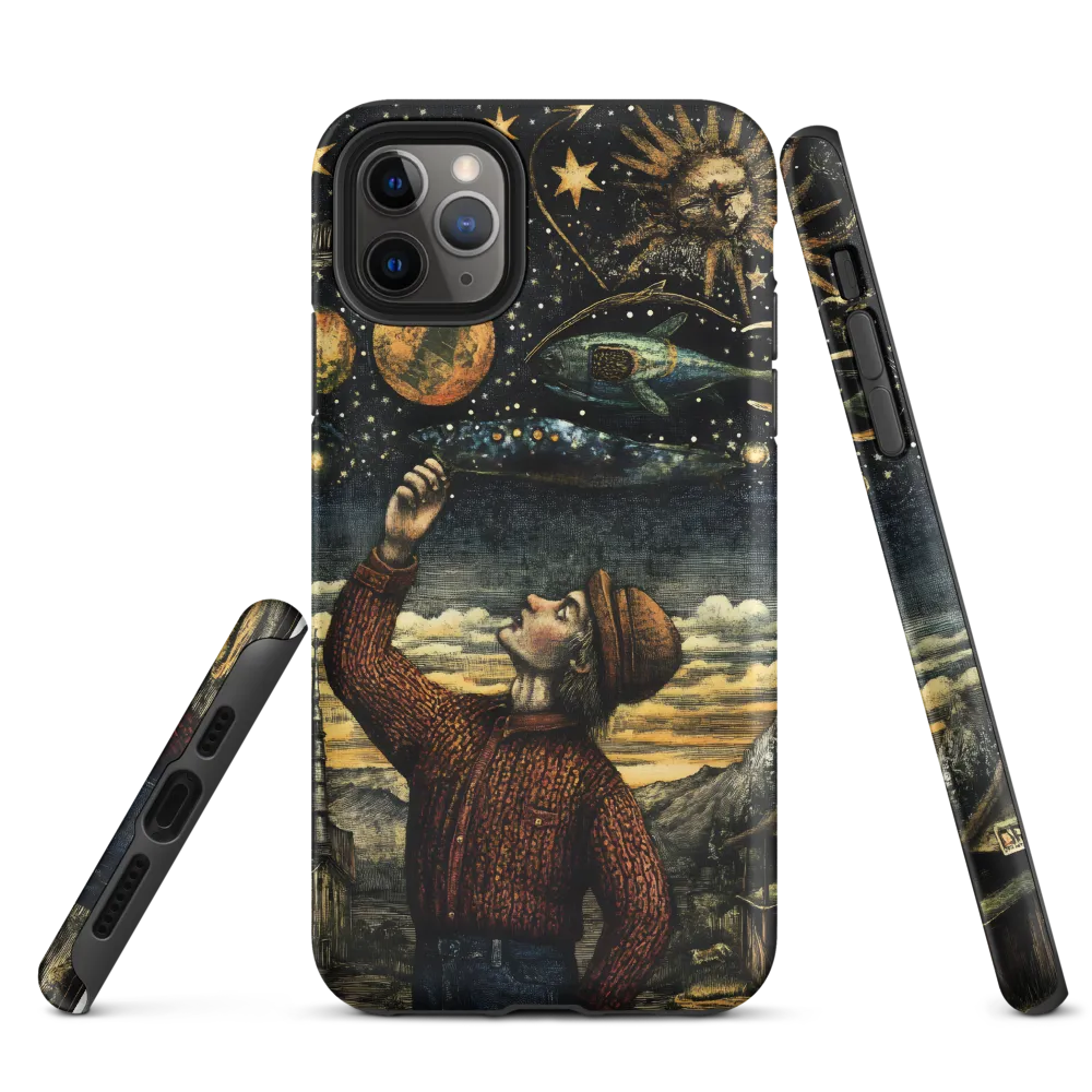 Cosmic Curiosity: A Journey Beyond Earth | Phone Case |  11 Pro Max | Tough Case | Matte