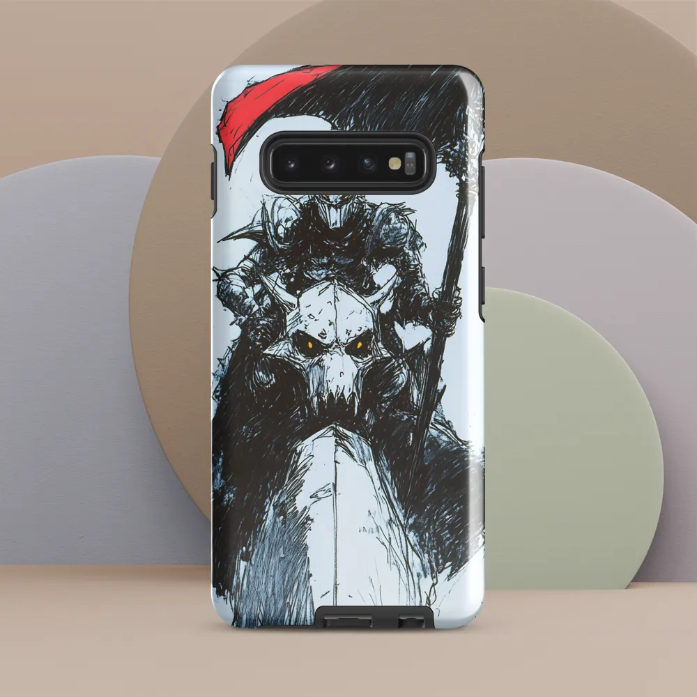 Knight of Shadows | Phone Case |  S10 Plus | Tough Case | Glossy