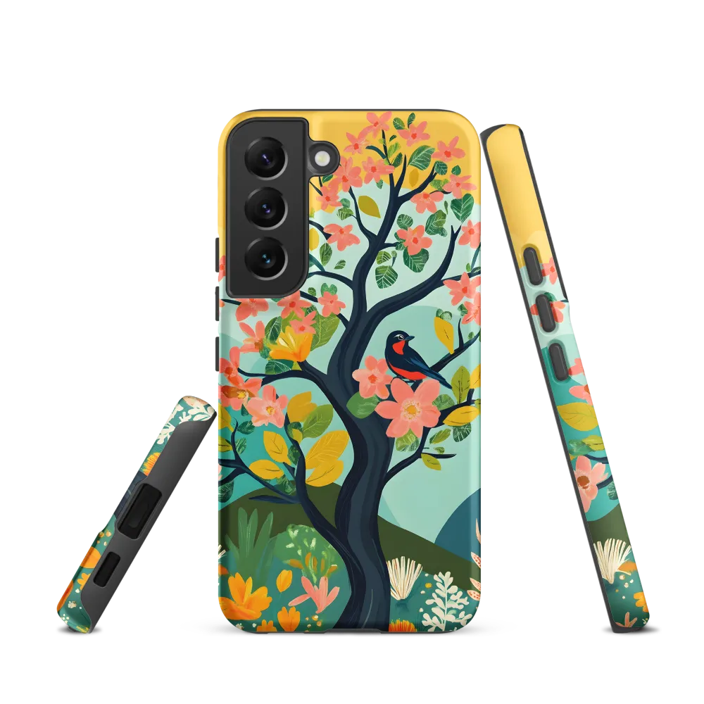 Spring Blossoms: A Serene Encounter