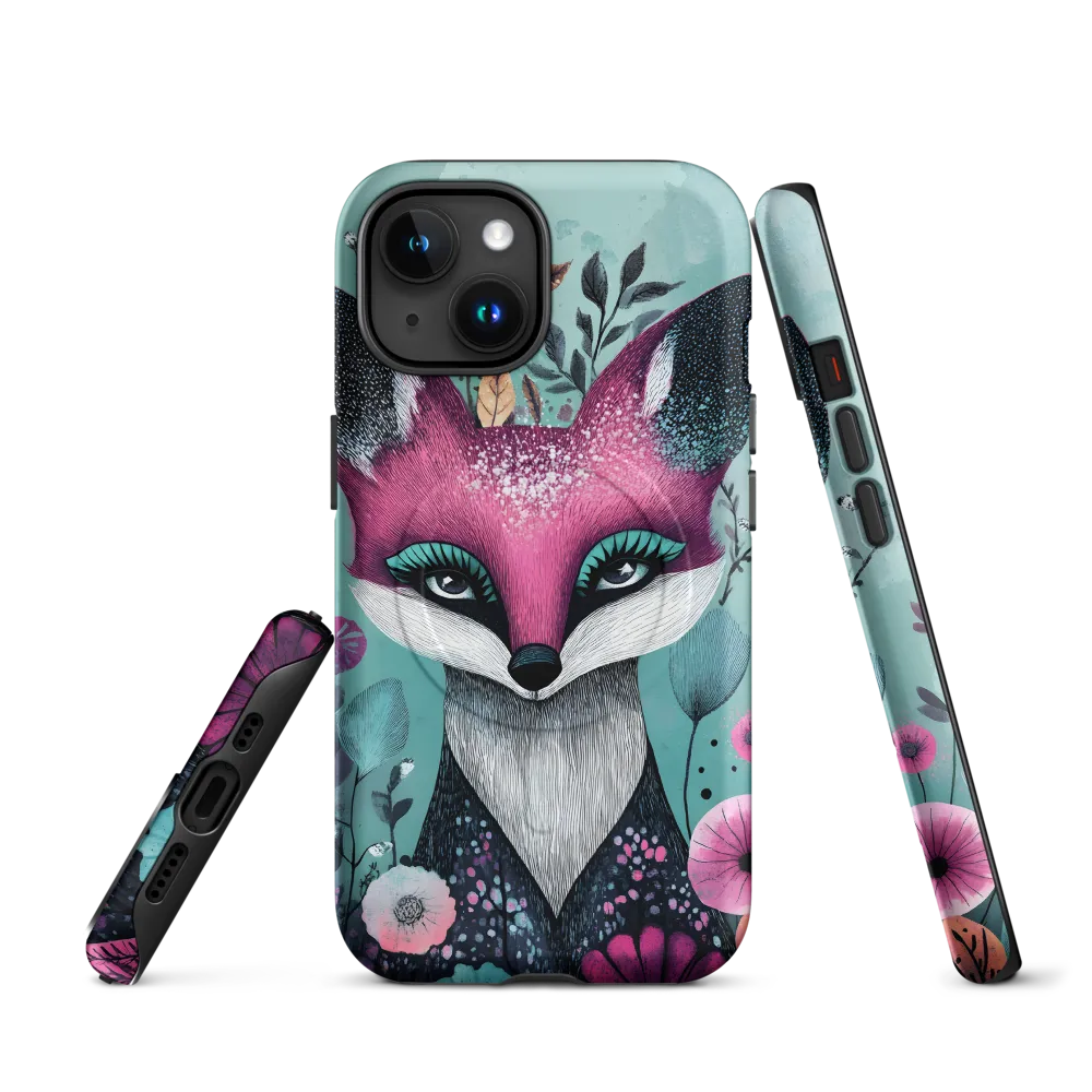 Whimsical Fox Among Blossoms