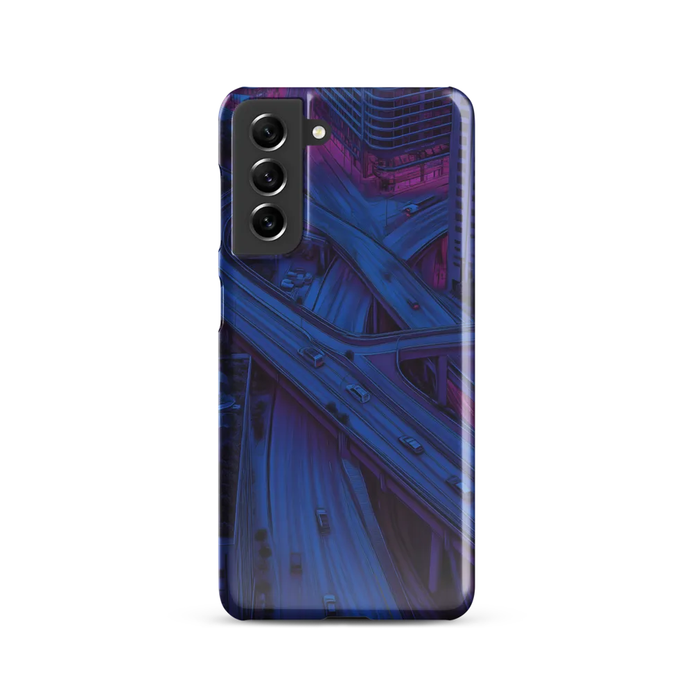 Urban Pulse: A Futuristic Drive | Phone Case |  S21 | Snap Case | Glossy