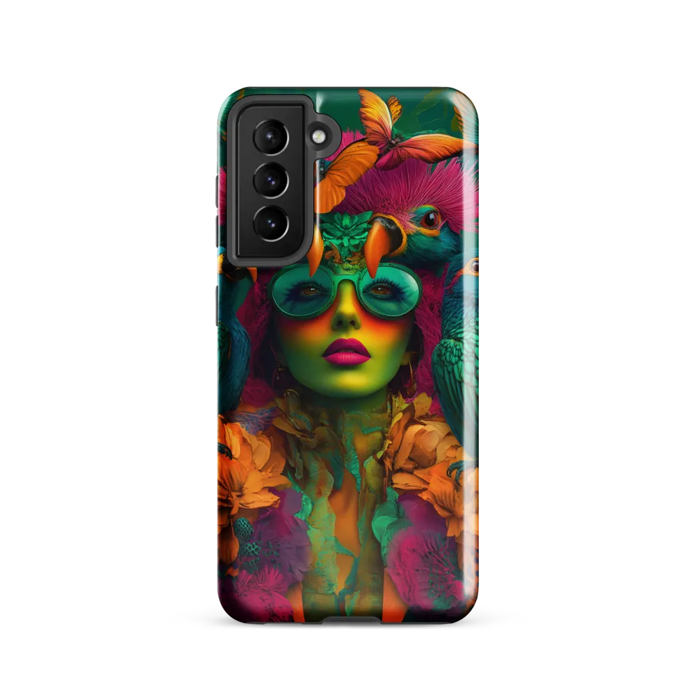 Tropical Reverie | Phone Case |  S21 | Tough Case | Glossy