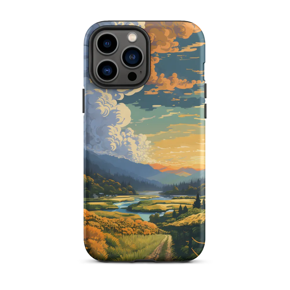 Tranquil Valley at Dusk