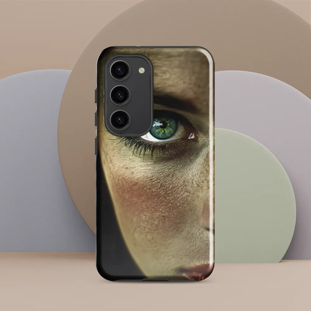 Eye of Intensity | Phone Case |  S23 | Tough Case | Glossy