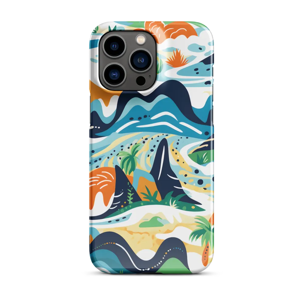 Abstract Tropical Landscape