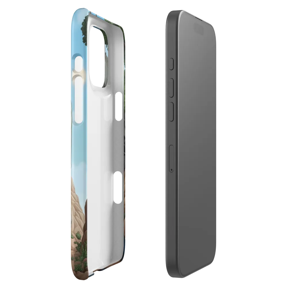 The Descent into Technological Abyss | Phone Case |  16 Pro Max | Snap Case | Matte