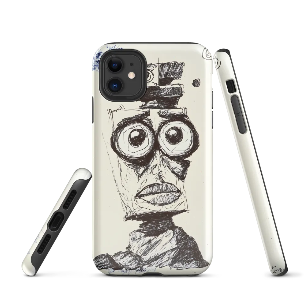 Abstract Surrealist Figure in Cubism