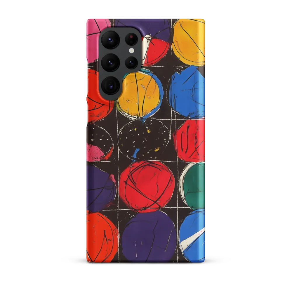 Colorful Circles in Abstract Harmony