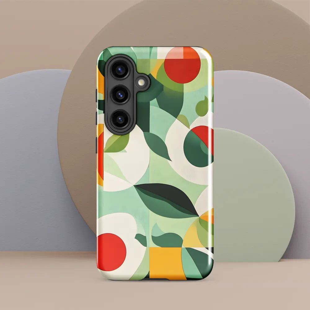 Harmony in Shapes: A Playful Abstract Design