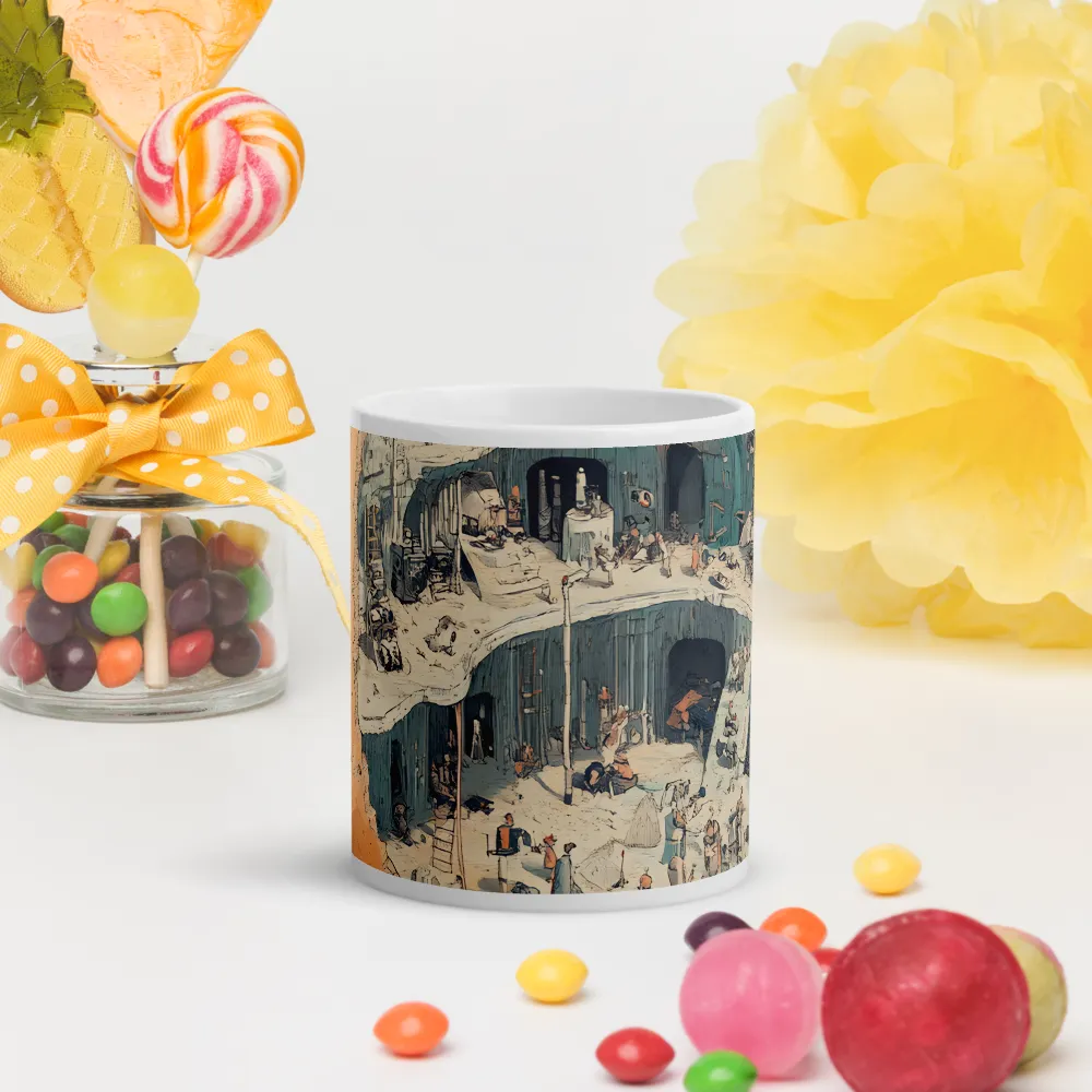 The Hollow Sphere: A Surreal Haven | Mugs | Multiple Sizes & Colors