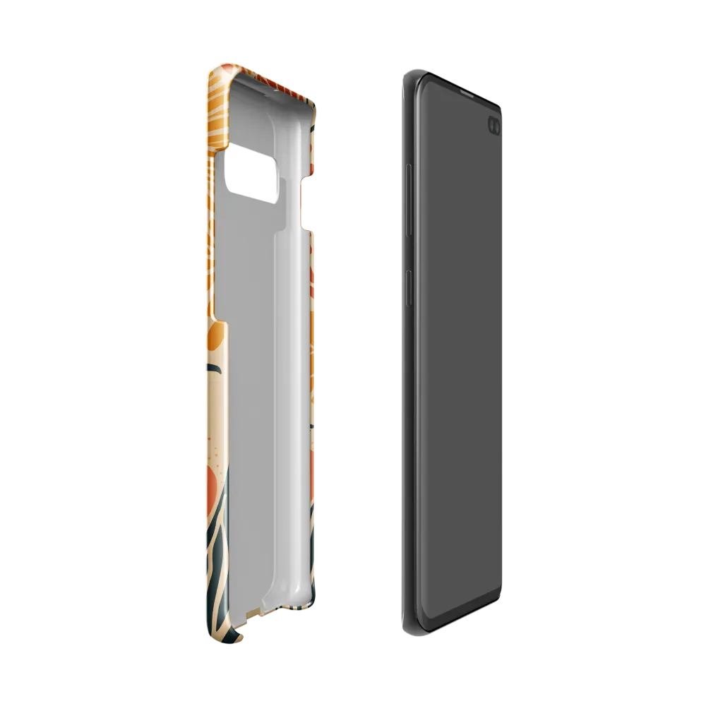 Serenity in Bloom | Phone Case |  S10 | Snap Case | Glossy
