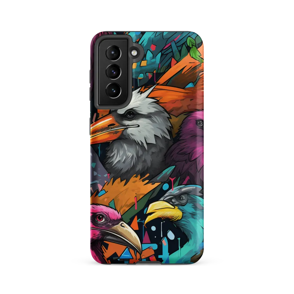 Avian Vortex: A Celebration of Color and Form