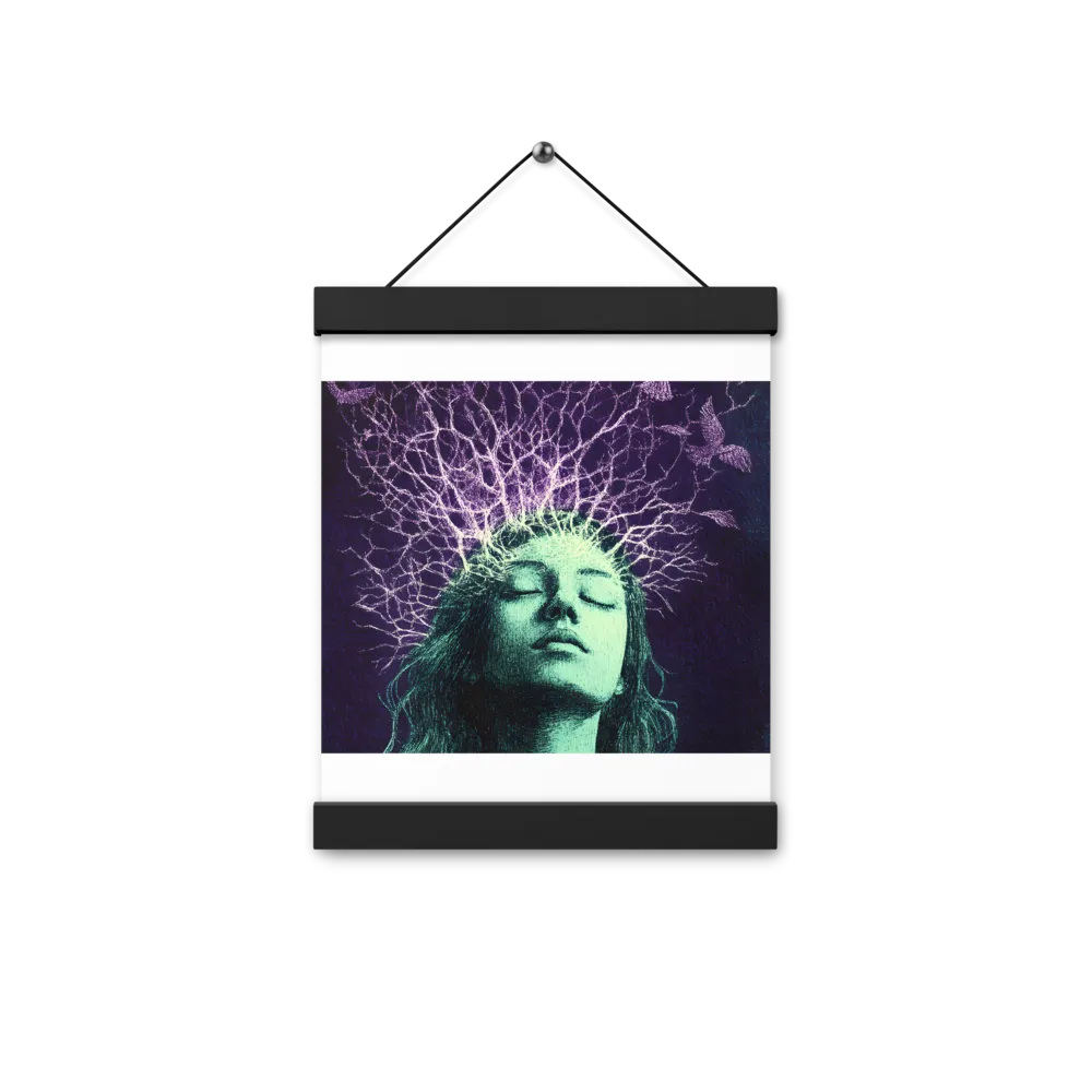 Whispers of Freedom | Poster With Black Wood Hanger | 8″×10″