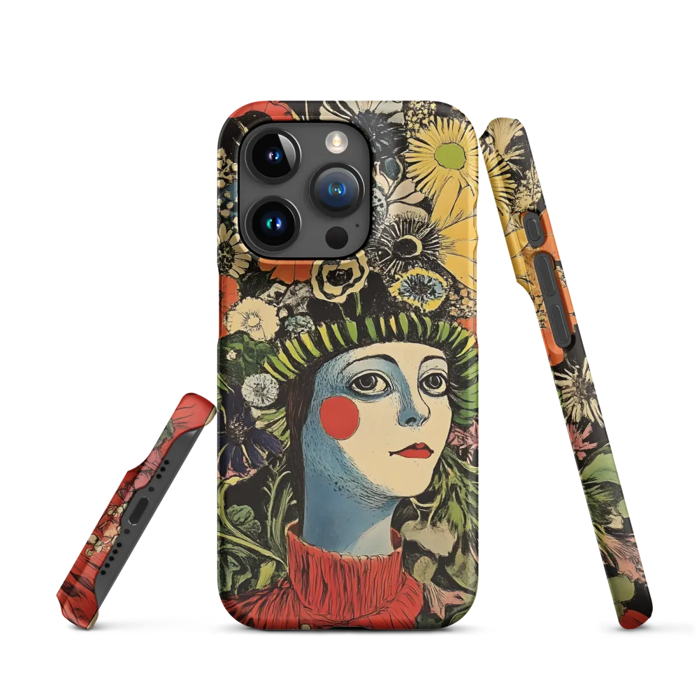 Floral Whimsy: A Portrait of Nature's Embrace