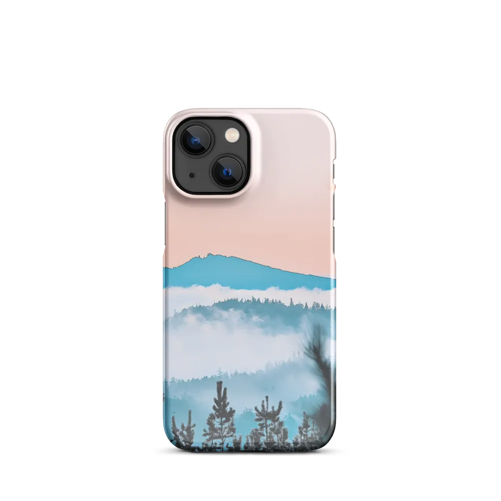Tranquil Dawn Over Mountains | Phone Case |  13 Mini | Snap Case | Glossy