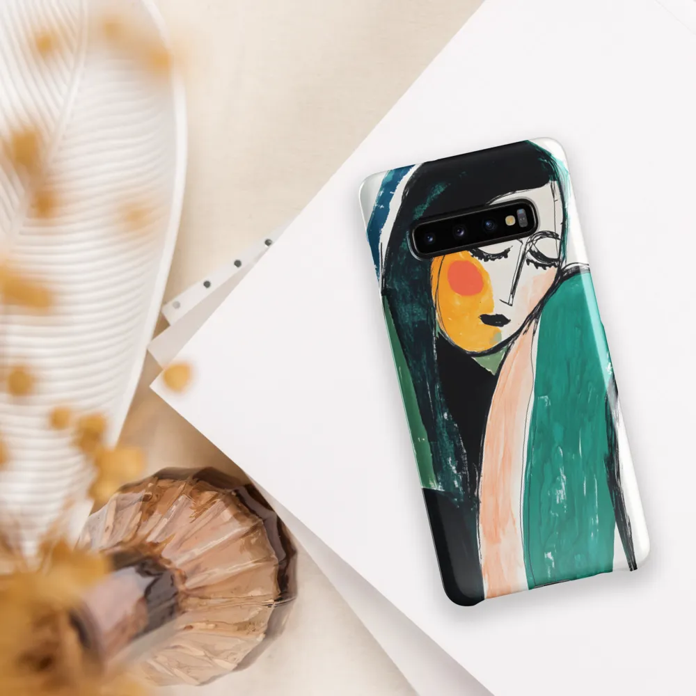 Whispers of Melancholy | Phone Case |  S10 Plus | Snap Case | Glossy