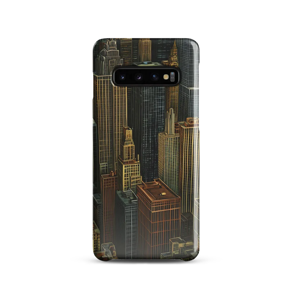 Urban Elegance: A Golden Cityscape