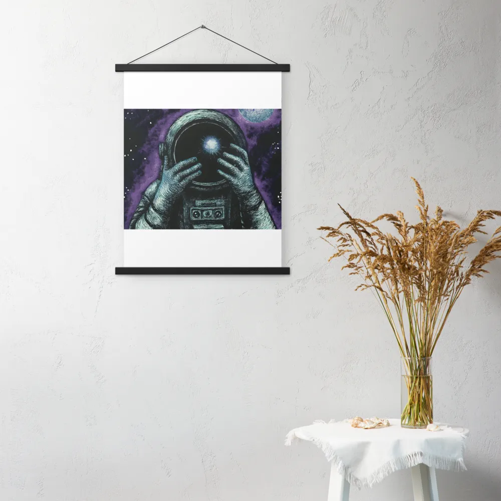 Beyond the Stars | Poster With Black Wood Hanger | 18″×24″