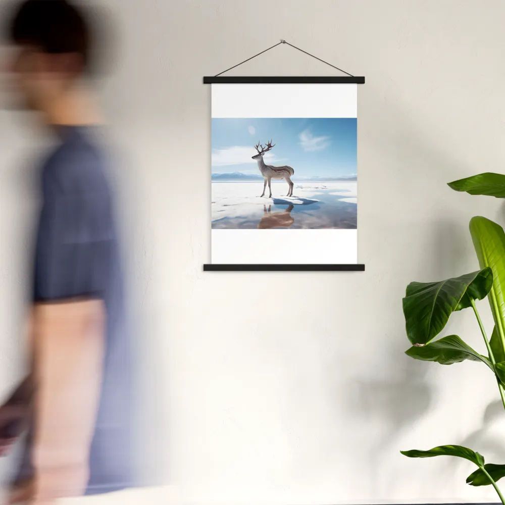 Majesty in Reflection | Poster With Black Wood Hanger | 18″×24″