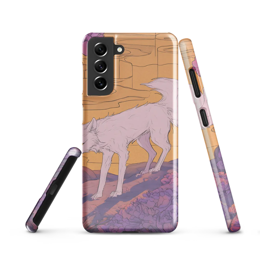 Whispers of the Violet Dawn | Phone Case |  S21 | Snap Case | Glossy