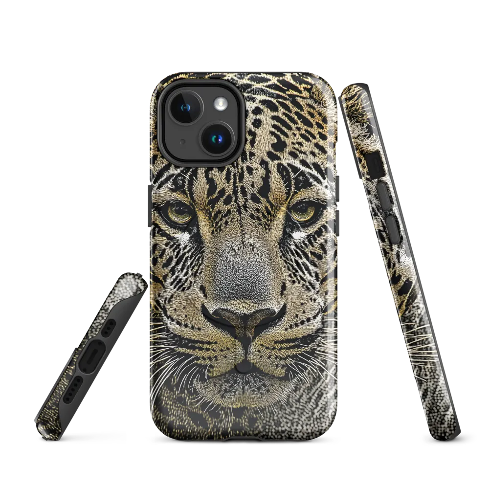The Majestic Gaze: Portrait of a Leopard
