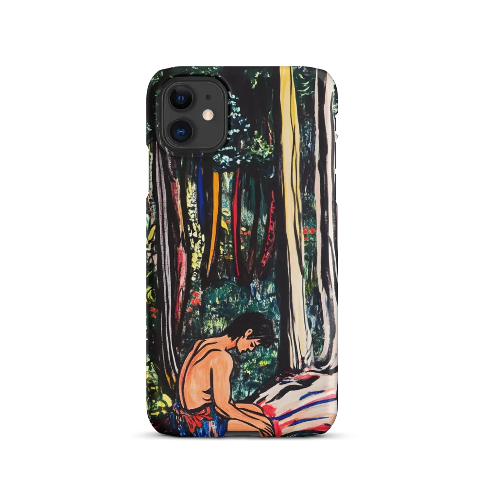 Contemplation in Nature | Phone Case |  11 | Snap Case | Matte