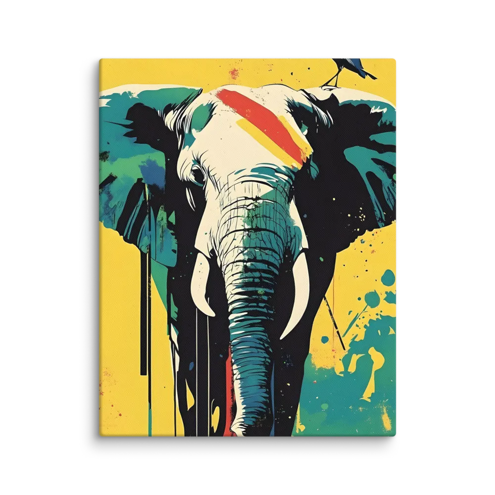 Elegance of the Wild: A Colorful Harmony