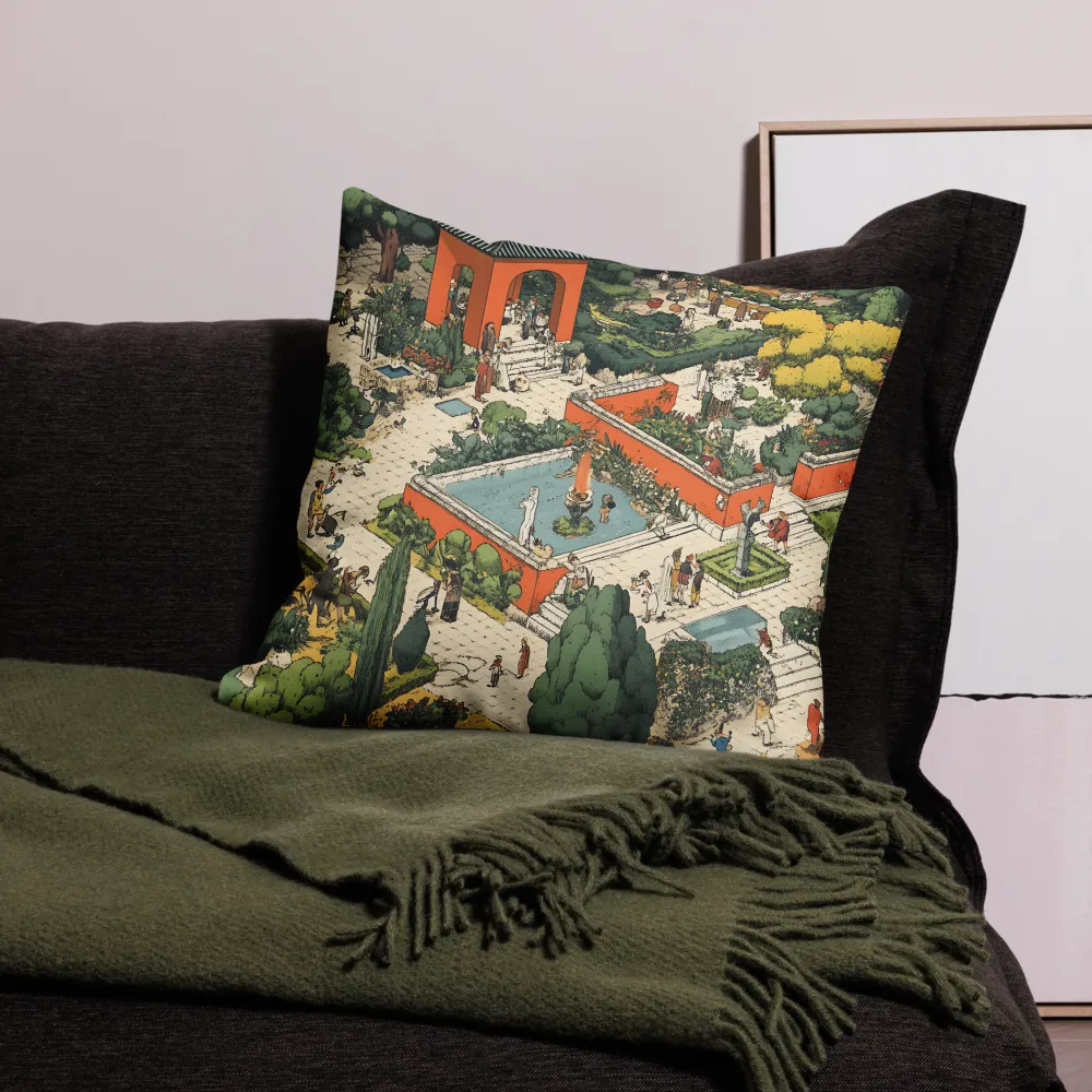 Harmony in the Garden | Pillow & Pillow Case | Multiple Sizes