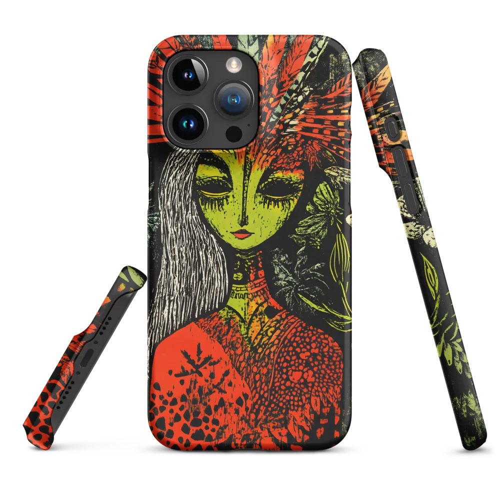 Mystical Flora: A Surreal Portrait