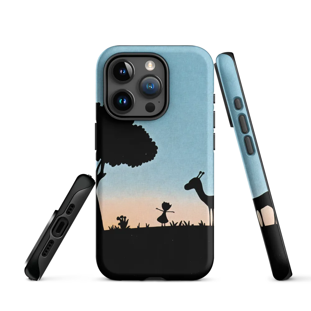 Curiosity in the Silhouette | Phone Case |  15 Pro | Tough Case | Matte